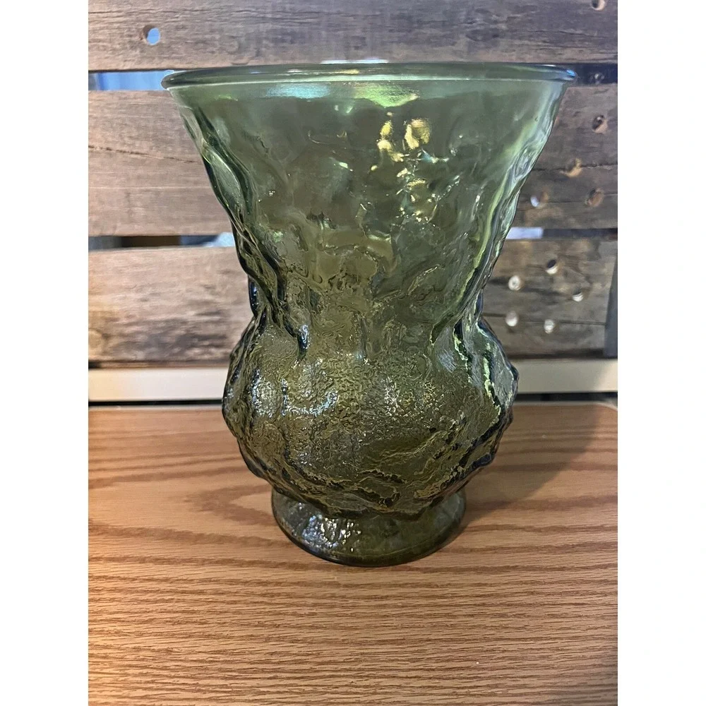 Vtg EO Brody Green Crinkle 8